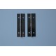 Charnières inox 90x30mm