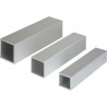 Tube carré aluminium