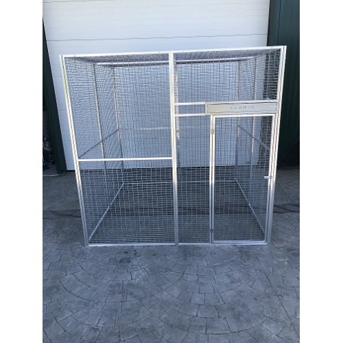 Volières 2m/2m/2m en grille rigide