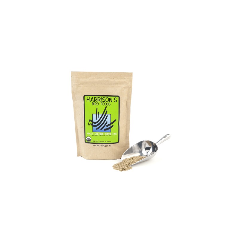 Adult Lifetime Superfine 454 gr - Granulés Compressés Bio pour Canaris et Jeunes Perruches