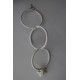 pendentif triple anneaux diamètre 22cm