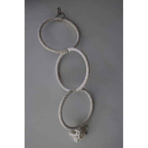 pendentif triple anneaux diamètre 22cm