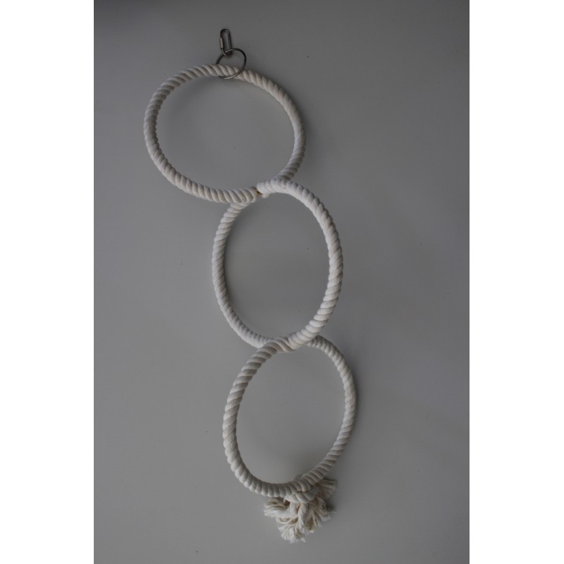 pendentif triple anneaux diamètre 22cm