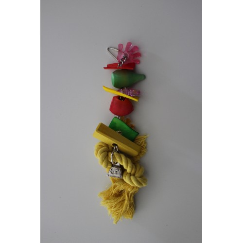 Pendentif brochette mixte