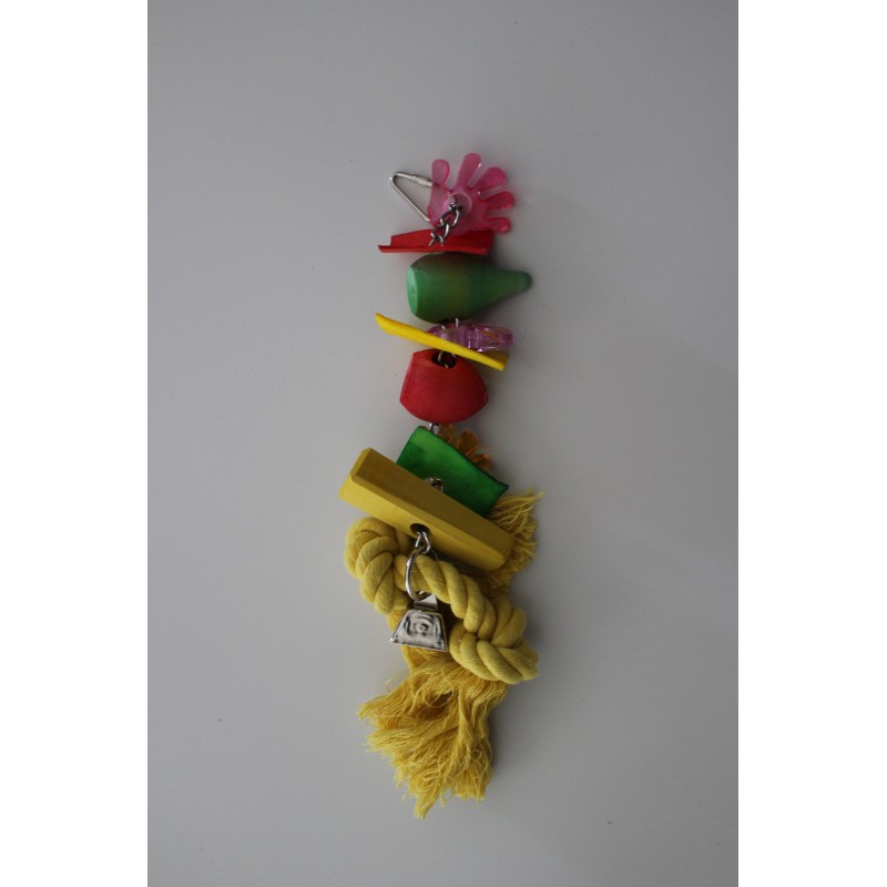 Pendentif brochette mixte