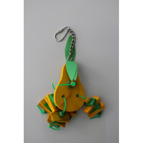 Pendentif poire bois petit modèle
