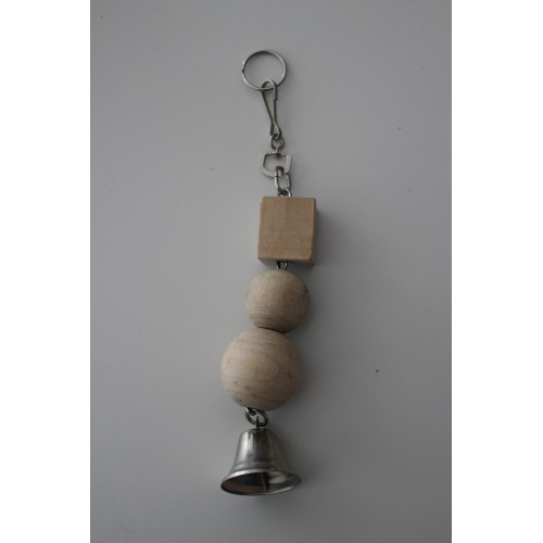 Pendentif colonne bois