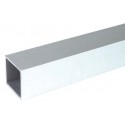 Tube aluminium carré