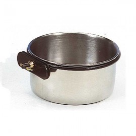 Gamelle inox à contre plaque